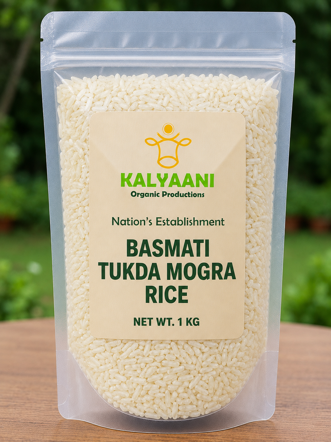 Kalyaani Basmati Tukda Mogra Rice 1Kg