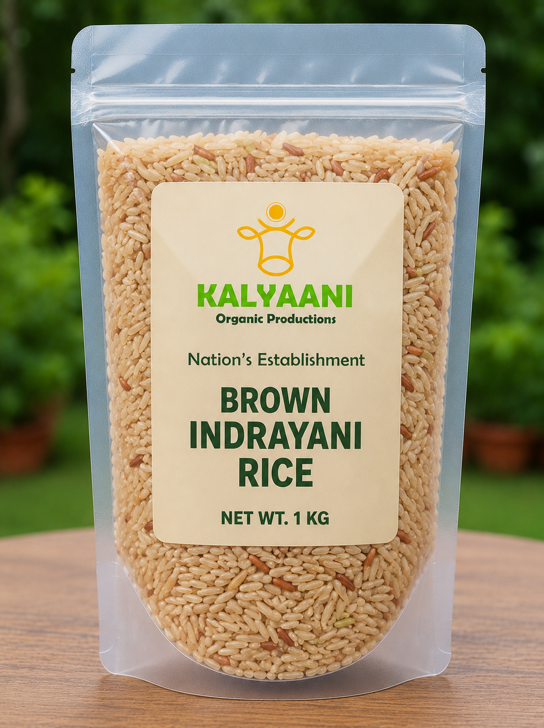 Kalyaani Brown Indrayani Rice 1Kg